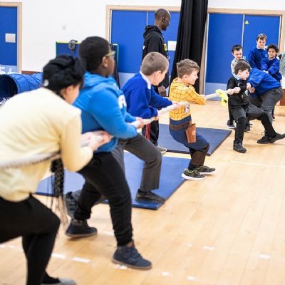 Linnet Class - Tug of war 3